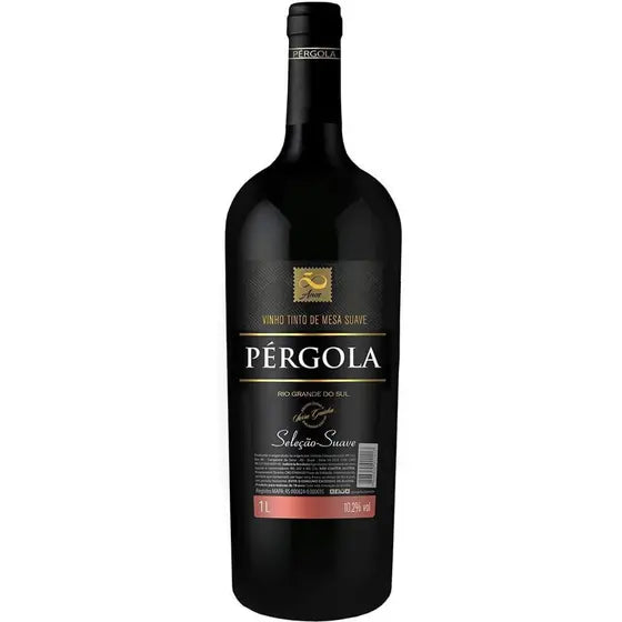 Vinho Pérgola Tinto Suave 1L